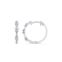 Orecchini Bliss Donna Bl via lattea in Oro bianco Diamante 0.12 Ct 20109717 - 20109717